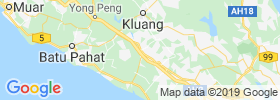 Kampung Simpang Renggam map
